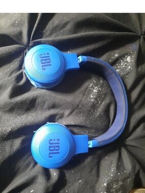 JBL Bright Blue On-Ear Headphones
